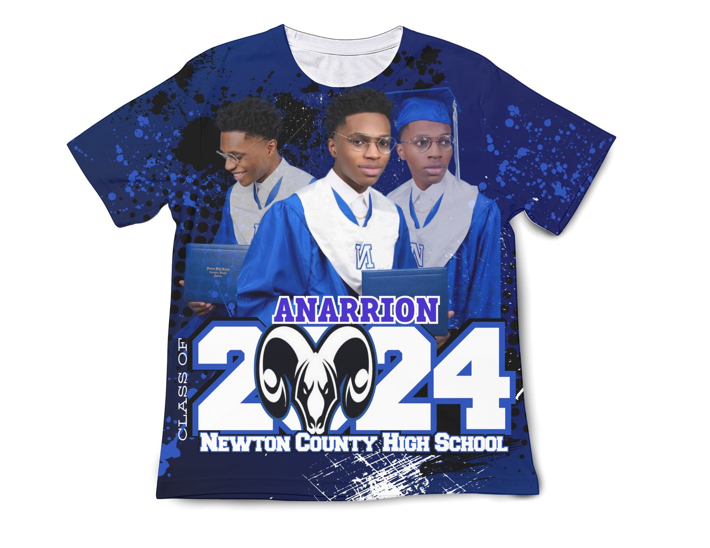 Graduation 2024 Senior Custom Photo Shirt