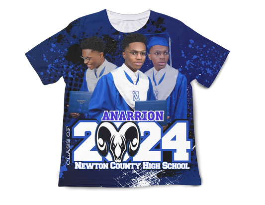 Graduation 2024 Senior Custom Photo Shirt